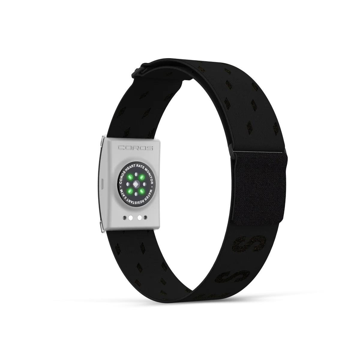 Black Heart rate monitor from COROS - Jakob Ingebrigtsen Edition - transparent background