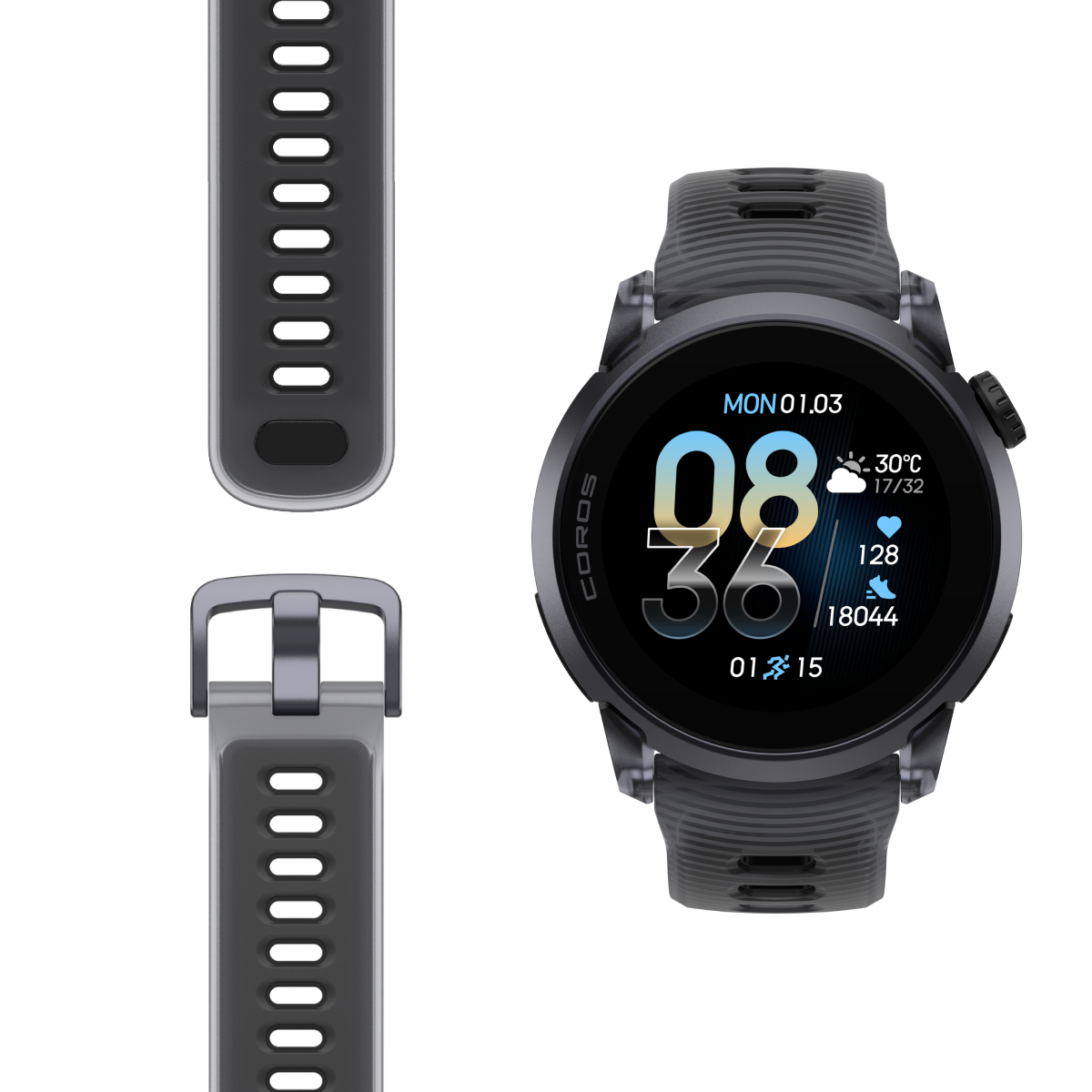Montre GPS de sport COROS PACE 4 en aluminium