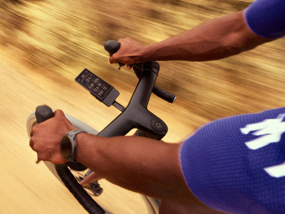dura2-voice-ride: Rider using voice control on DURA 2 SOLAR